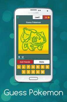 Guess Pokemon screenshot 1