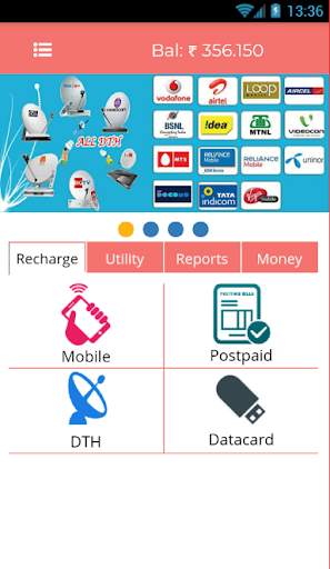 Pay1 Recharge App 2 تصوير الشاشة