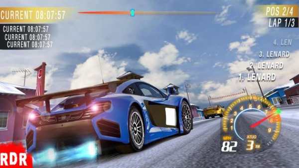 Mobile Road Racing screenshot 2