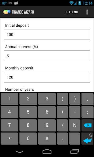 Finance Wizard - Calculator 2 تصوير الشاشة