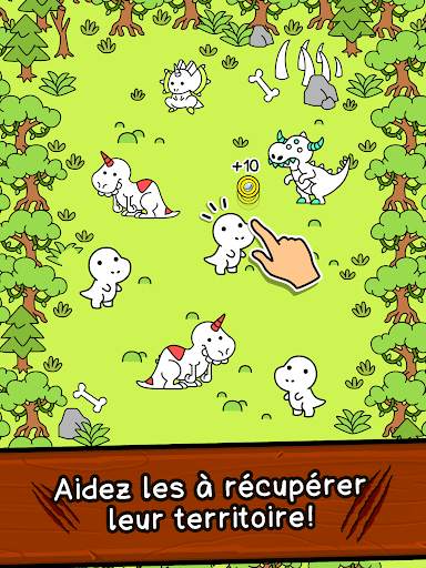 Dino Evolution: Gioco Fusione screenshot 6