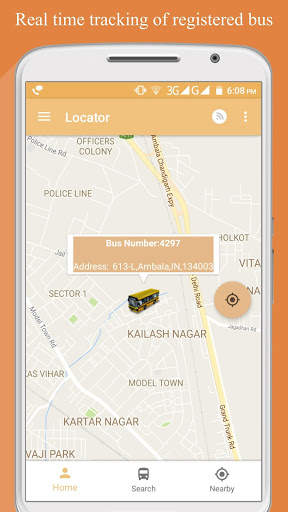 Locator screenshot 1