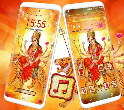 Durga Maa Launcher Theme скриншот 5