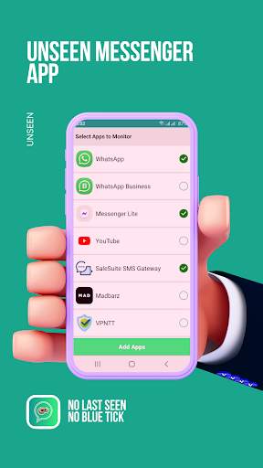 Unseen Messenger App screenshot 3