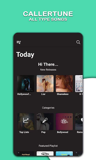 Set Jio Music - Latest  Songs & Name Tunes screenshot 2