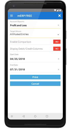 mERP: Odoo mobile app for systems with custom apps screenshot 6