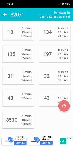 SGTransport - Bus Arrival Time, Singapore MRT Map screenshot 4