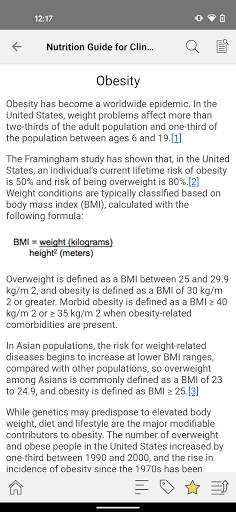 Nutrition Guide for Clinicians screenshot 3
