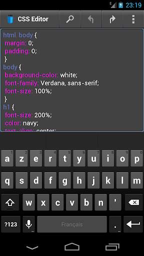 CSS Editor screenshot 3