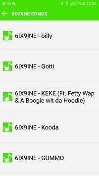 6IX9INE SONG screenshot 2