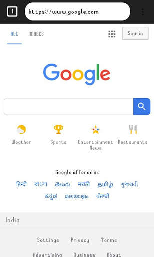 Speedo Browser screenshot 2
