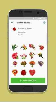 🌷 Roses Stickers for Whatsapp 💐 screenshot 2