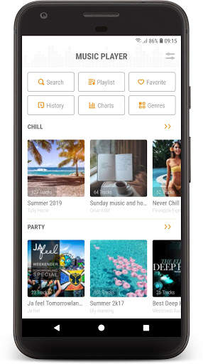 Music Player - MP3 Streamer - Free MP3 Player screenshot 3