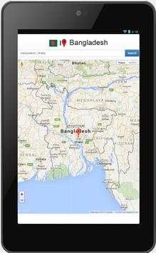 Bangladesh map screenshot 2