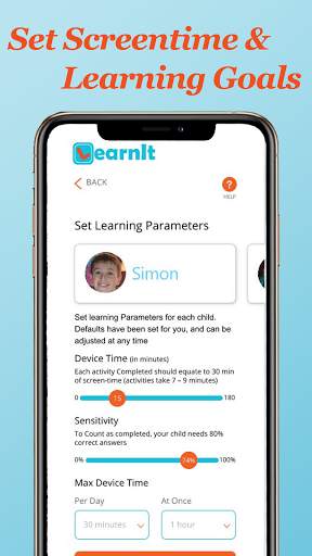 LearnIt - Screen Time Parental Control screenshot 2