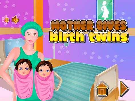 Mother gives birth twins screenshot 1