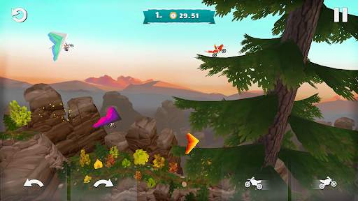 Airborne Motocross Bike Racing screenshot 4