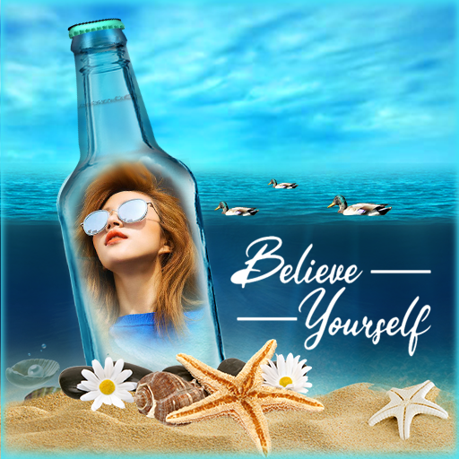 Bottle Photo Frame иконка