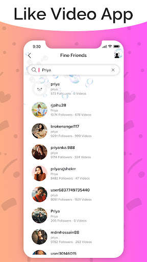 Like Video App screenshot 2