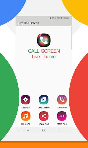 Live Call Screen - Color Phone Theme screenshot 2