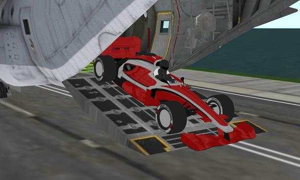 formula racing car cargo plane screenshot 1