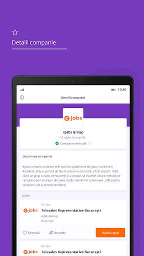 eJobs.ro - Locuri de muncă screenshot 10