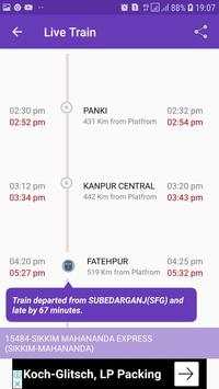 TrainTKT-W/L Ticket & PNR Prediction,Station Board screenshot 5