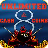Coins and Cash for 8 ball Prank logo
