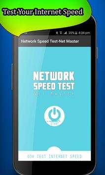 Network Speed Test - Net Master 1 تصوير الشاشة