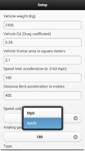 Car Performance Meter, velocímetro y gps tracker screenshot 12
