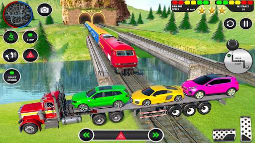 Crazy Truck Transport Car Game screenshot 32