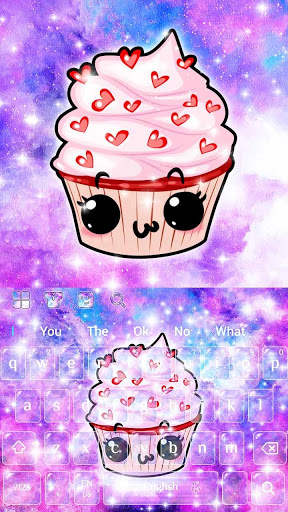 Galaxy Cake Keyboard screenshot 4