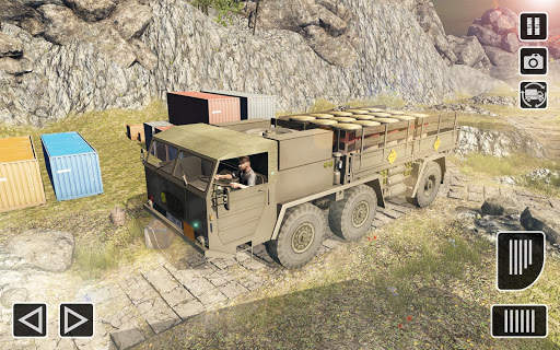 Realistic Off Road Extreme Truck driving Simulator screenshot 7