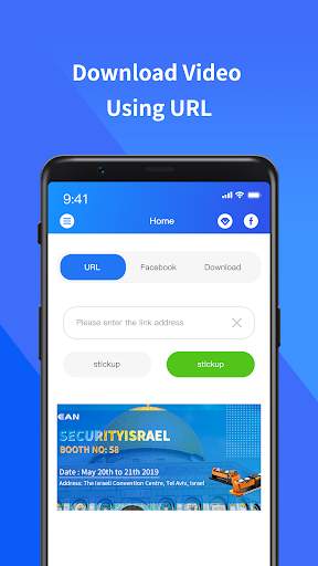 Video Downloader for Facebook screenshot 1