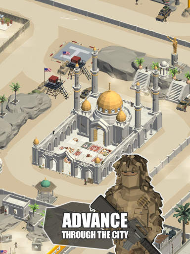 Idle Warzone 3d: Trò chơi quân sự screenshot 11