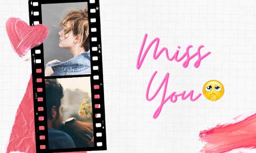 Miss You Photo Frames screenshot 1
