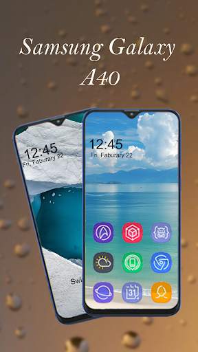 Theme for Samsung Galaxy A40: launcher for Android screenshot 4