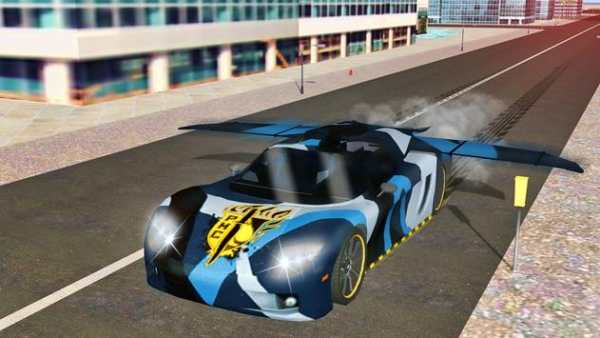 Extreme Car Racing:Flying game screenshot 12