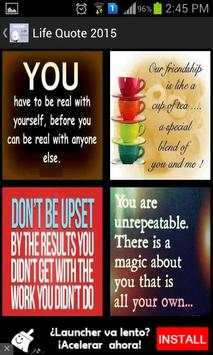 Quotes About Life 2015 2 تصوير الشاشة