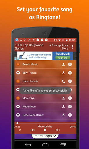 1000 Top Bollywood Songs screenshot 5