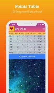 BPL Cricket Info screenshot 6