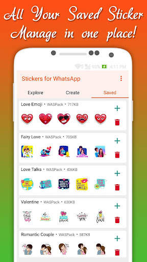 Stickers for WAStickerApps - Personal stickers screenshot 4