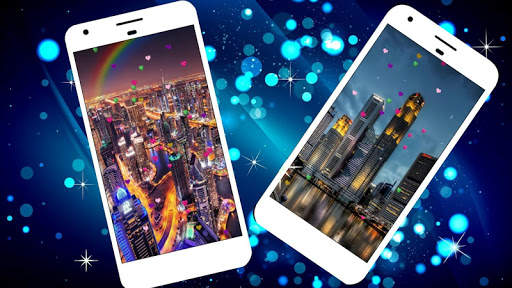 Singapore Night Live Wallpaper screenshot 6