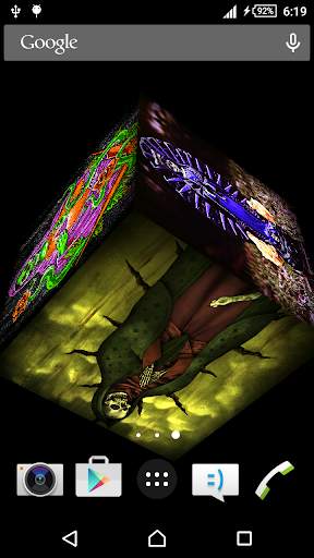 Santa Muerte 3D Live Wallpaper screenshot 1