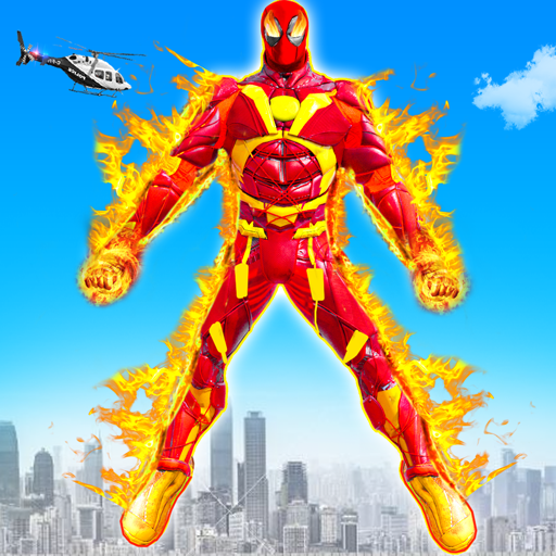 Robot dell antincendio crimine icon