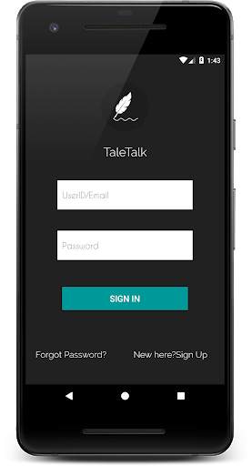 TaleTalk - Bridging Like Minded People screenshot 2