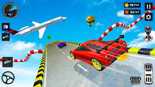 Ramp Car Racing : Car stunt screenshot 4
