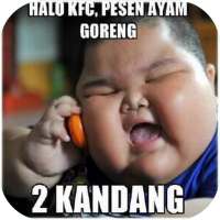 Perang Gambar Sticker Lucu WAtsapp Indonesia on 9Apps