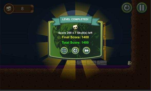 Angry Skull VS Mad Zombies screenshot 5