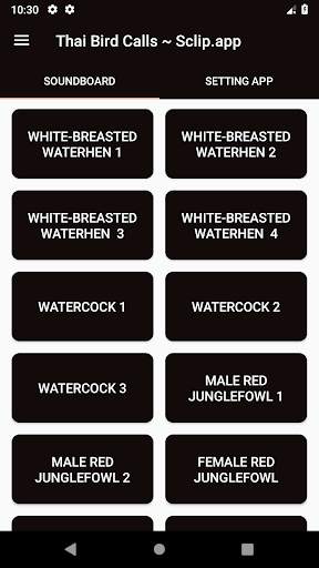 Thai Bird Call Sound Collections ~ Sclip.app screenshot 1